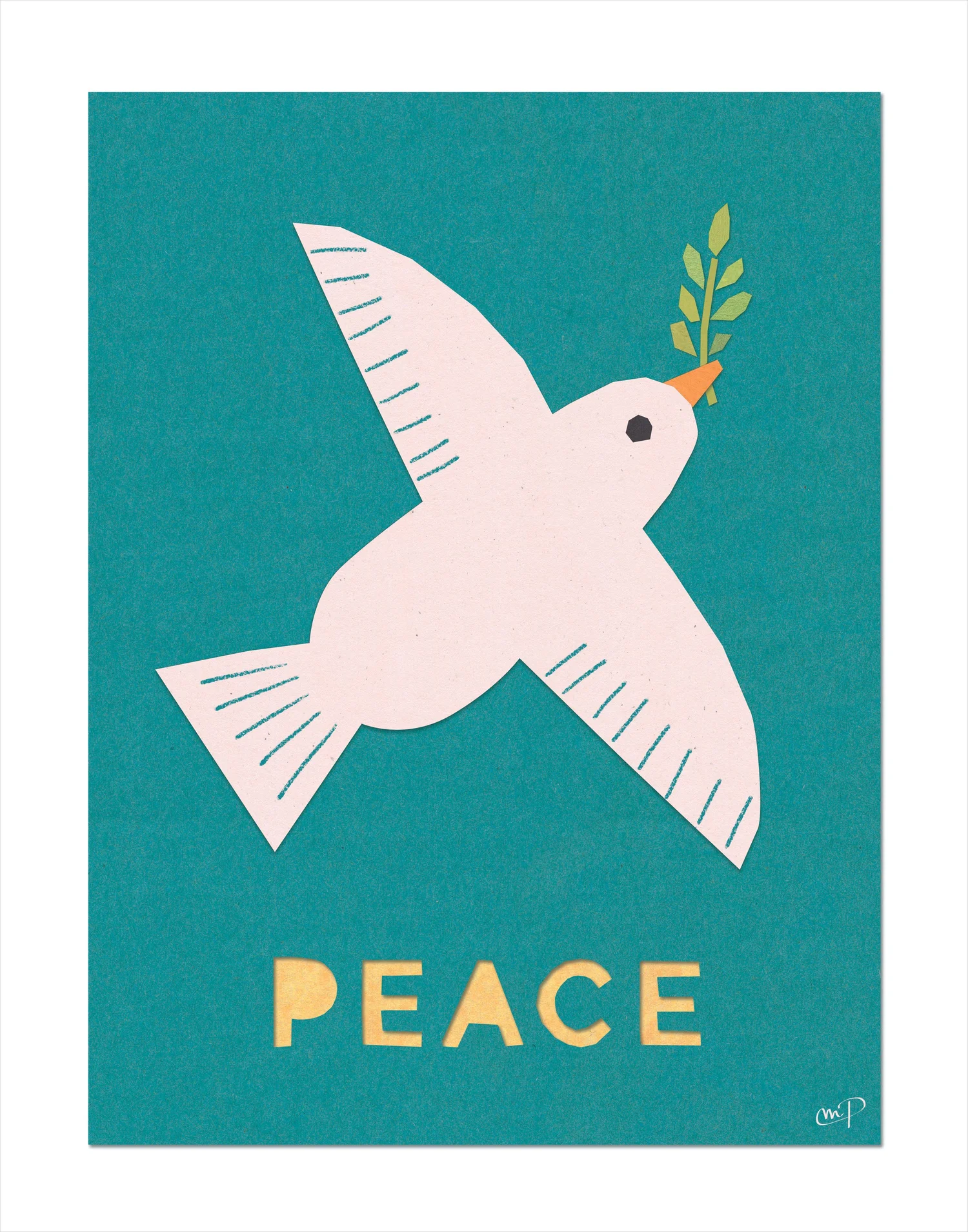 Spanish kids poster - Peace