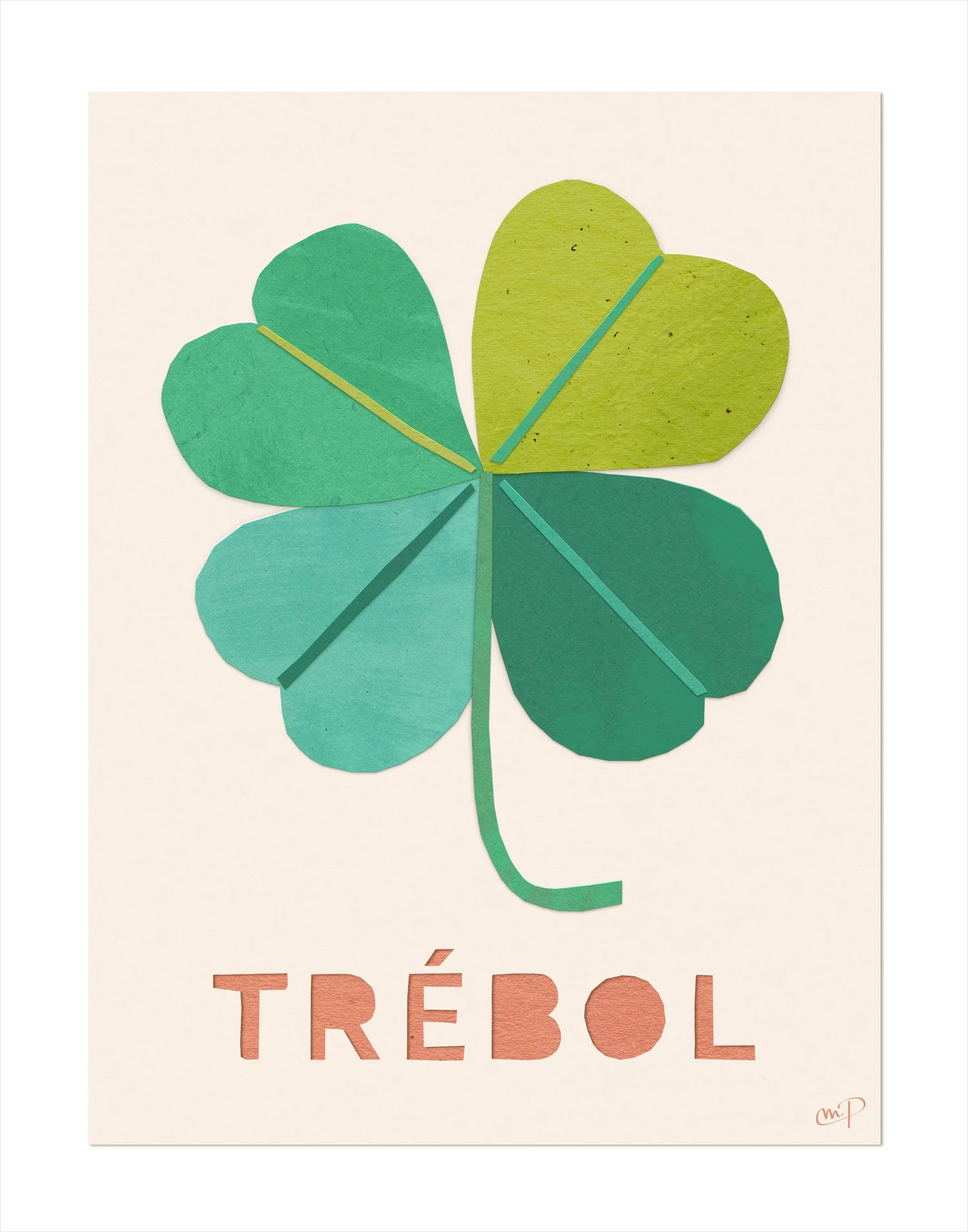 Spanish kids poster - Trebol